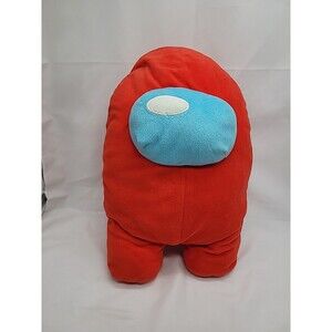 Among Us 2021 Red Crew Mate Plush Toy Stuffed Figure 15” No Tags